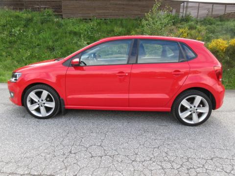 Volkswagen Volkswagen Polo 1,6 90hk TDI Volkswagen Polo 1,6 90hk TDI Rouge