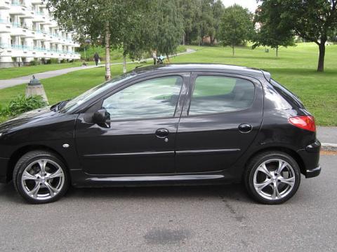 Peugeot 206 Noire