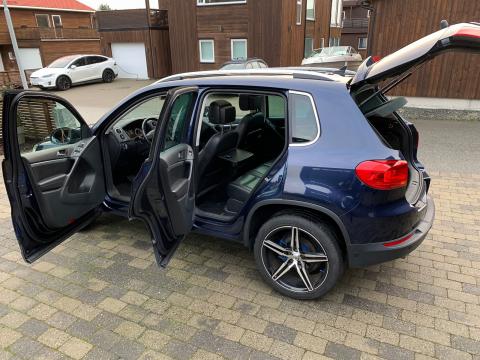 Volkswagen Volkswagen Tiguan 2,0 TDI Bleu Volkswagen Tiguan Bleu