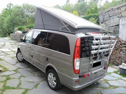 Mercedes-Benz Viano Marco Polo, Fun Activité, Bike Argent