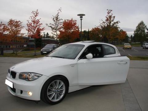 BMW 118 Blanc