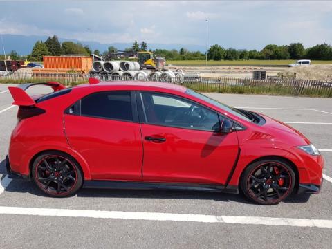 Honda civic type r  Rouge