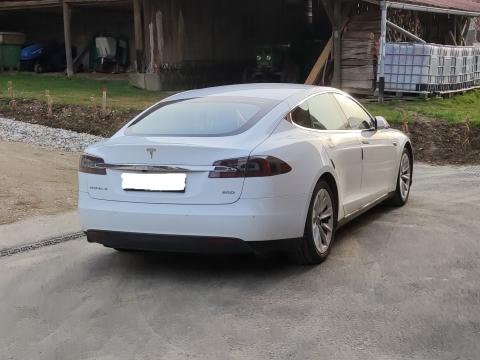 Tesla Model S 85D Blanc