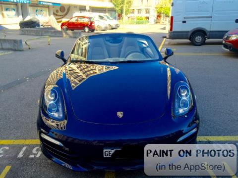 Porsche Boxster  boîte automatique, full options  Bleu