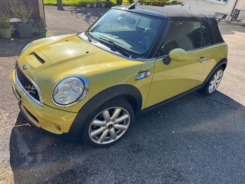 MINI Cooper S  1.6 Cabriolet 184 CV Jaune