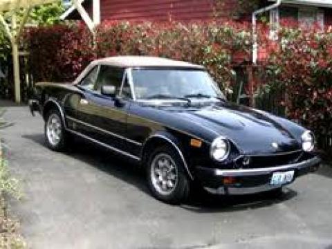 FIAT 124 Spider  (cabriolet)