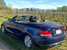 BMW 118i Cabrio Décapotable Bleu