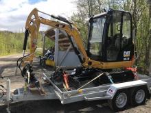Volvo Mini pelle Caterpillar 301.7D occasion 2017  Jaune