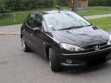 Peugeot 206 Noire