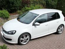 Volkswagen GOLF Volkswagen Golf1,9 PREMIERE MAIN 2009 Clim (ct ok) Blanc