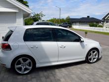 Volkswagen GOLF VW GOLF PAPIER A JOUR Blanc