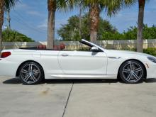 BMW 6 Series cabriolet Blanc
