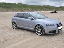 Audi A3 2.0 TDI QUATTRO Gris