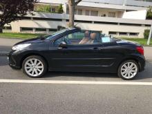 Peugeot Peugeot 207 CC 1.6i 16V   cabriolet Noire